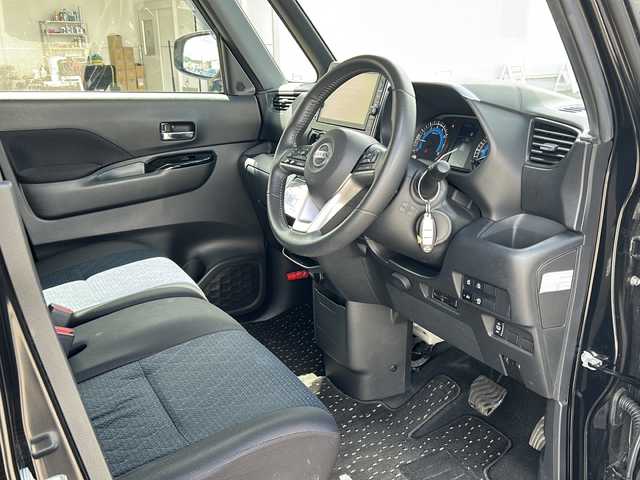 日産 ルークス HWS Gターボ プロパイロットED 秋田県 2020(令2)年 6.5万km ブラック 純正SDナビ/純正CD、DVD、BT、フルセグTV/両側パワースライドドア/純正ドライブレコーダー/前後コーナーセンサー/ETC/４WD