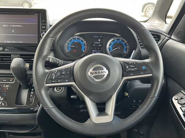 日産 ルークス HWS Gターボ プロパイロットED 秋田県 2020(令2)年 6.5万km ブラック 純正SDナビ/純正CD、DVD、BT、フルセグTV/両側パワースライドドア/純正ドライブレコーダー/前後コーナーセンサー/ETC/４WD