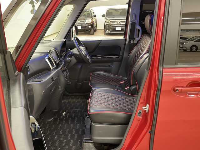 スズキ スペーシア カスタム XS 道央・札幌 2014(平26)年 10.6万km フェニックスレッドパール /4WD//社外ナビ:AVIC-MRZ066/(CD/DVD/BT/ラジオ/フルセグ)//寒冷地仕様//ETC//片側パワースライドドア//皮調シートカバー//オートエアコン//オートライト//フォグライト//アイドリングストップ//電動格納ミラー//純正アルミ//前後ドライブレコーダー