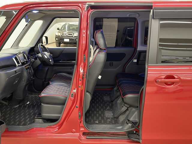 スズキ スペーシア カスタム XS 道央・札幌 2014(平26)年 10.6万km フェニックスレッドパール /4WD//社外ナビ:AVIC-MRZ066/(CD/DVD/BT/ラジオ/フルセグ)//寒冷地仕様//ETC//片側パワースライドドア//皮調シートカバー//オートエアコン//オートライト//フォグライト//アイドリングストップ//電動格納ミラー//純正アルミ//前後ドライブレコーダー