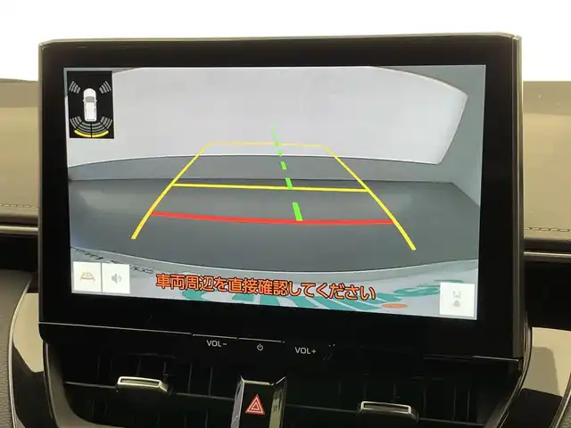 トヨタ カローラツーリング ハイブリッド ダブルバイビー 愛知県 2023(令5)年 3.9万km プラチナホワイトパールマイカ 純正１０．５型ナビ　BSM　追従クルコン　セーフティセンス　禁煙　フルセグ　黒ハーフレザー　Bluetooth　バックカメラ　車線逸脱　衝突軽減　ETC　USB　コーナーセンサー　LEDライト　フォグ　純正マット　ミラキャスト　電子パーキング　スマートキー　プッシュスタート