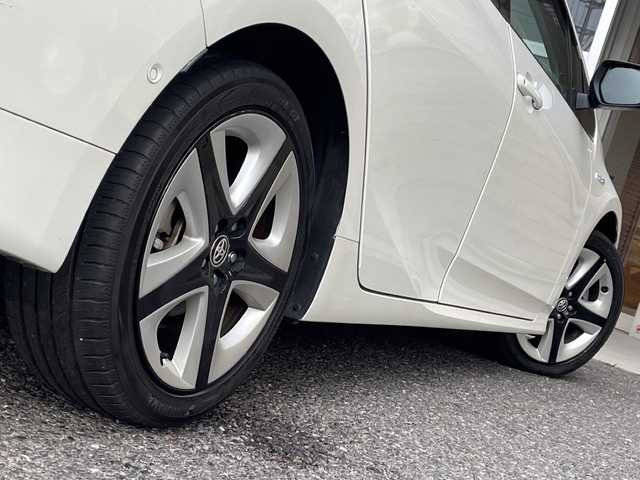 トヨタ プリウス A ツーリングセレクション 福島県 2018(平30)年 5.8万km ホワイトパールクリスタルシャイン 純正ナビ/バックカメラ/レーダークルーズコントロール/トヨタセーフティセンス/シートヒーター/ETC/フルセグTV/コーナーセンサー/オートマチックハイビーム/LEDヘッドライト