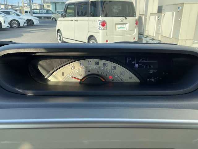 ダイハツ ムーヴ キャンバス X LTD SA Ⅱ 青森県 2017(平29)年 7.6万km プラムブラウンクリスタルマイカ ４WD/社外ナビ（ワンセグ/BlueTooth）/両側パワースライドドア/衝突軽減システム/プッシュスタート/バックカメラ/ステアリングスイッチ/取扱説明書/保証書/スマートキー