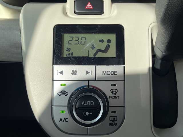 ダイハツ ムーヴ キャンバス X LTD SA Ⅱ 青森県 2017(平29)年 7.6万km プラムブラウンクリスタルマイカ ４WD/社外ナビ（ワンセグ/BlueTooth）/両側パワースライドドア/衝突軽減システム/プッシュスタート/バックカメラ/ステアリングスイッチ/取扱説明書/保証書/スマートキー