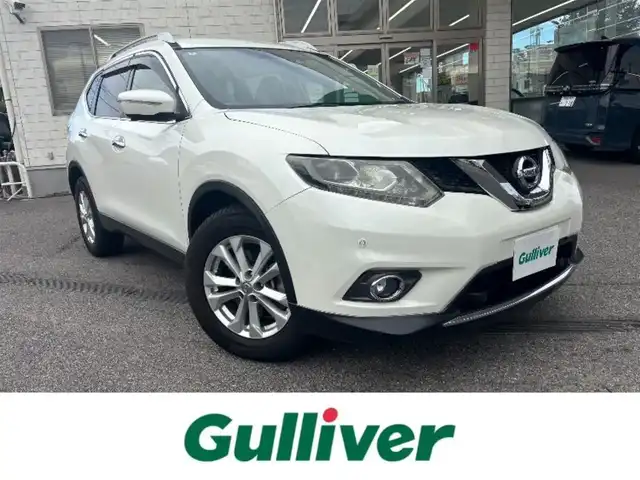 日産 エクストレイル 20Xt エマージェンシーブレーキ 愛知県 2016(平28)年 5.2万km ブリリアントホワイトパール ワンオーナー/SDナビ/フルセグテレビ/バックカメラ/アイドリングストップ/ウィンカーミラー/クルーズコントロール/ドアバイザー/プッシュスタート/パワーバックドア/ETC/スペアキー/スペアタイヤ/テレビキャンセラー/フォグランプ/LEDライト