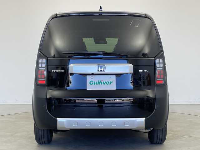ホンダ フリード ハイブリット e:HEV クロスター 新潟県 2025(令7)年 0.1千km クリスタルブラックパール ホンダセンシング/9インチナビ（BT/CarPlay/AndroidAuto）/バックカメラ/両側パワースライドドア/シートヒーター/オートエアコン/オートライト/オートマチックハイビーム/衝突軽減システム/スマートキー/プッシュスタート/スペアキー/LEDヘッドライト/カーテンエアバック/ブラインドスポットモニター/レーンキープアシスト/保証書/取説/レザーステアリング/ステアリングスイッチ