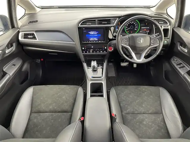 ホンダ シャトル ハイブリッド X ホンダセンシング 宮城県 2018(平30)年 7.6万km ミッドナイトブルービームM 純正８型ナビ/バックモニター/ETC/LEDヘッドライト/オートライト/アダプティブクルーズコントロール/シートヒーター/ハーフレザーシート/衝突軽減ブレーキ/レーンキープアシスト/フルセグTV/Bluetoothオーディオ/CD/DVD/純正ドライブレコーダー/禁煙