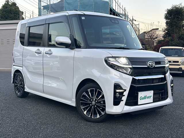 ダイハツ タント カスタム RS セレクション 東京都 2020(令2)年 3.6万km シャイニングホワイトパール 純正SDナビ（NSZN-Y70DS）/・Bluetooth/TV/SD/CD/DVD/HDMI/スマートアシスト/アダクティブクルーズコントロール/レーンキープアシスト/盗難防止装置/コーナーセンサー/ドライブレコーダー/オートライト/サンシェード/シートヒーター/プッシュスタート/オートエアコン/バックカメラ/ETC/15インチ純正アルミホイール/取扱説明書/スペアキー1本