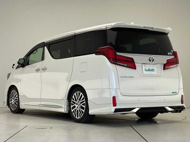 トヨタ アルファード S Cパッケージ 愛知県 2019(令1)年 6.5万km ホワイトパールクリスタルシャイン モデリスタエアロ/純正ALPINE10.5型ナビ/フリップダウンモニター/三眼LEDヘッドライト/両側パワースライドドア/トヨタエンジンスターター/足廻りマフラー/レーダークルーズコントロール/シートヒーター/エアシート/バックカメラ/電動リアゲート/パワーシート/コーナーセンサー/純正アルミホイール/ステアリングヒーター/リアオートエアコン/オートマチックハイビーム/ドライブレコーダー/ETC/フルセグ/CD DVD/Bluetooth/ステアリングスイッチ/スマートキー/プッシュスタート