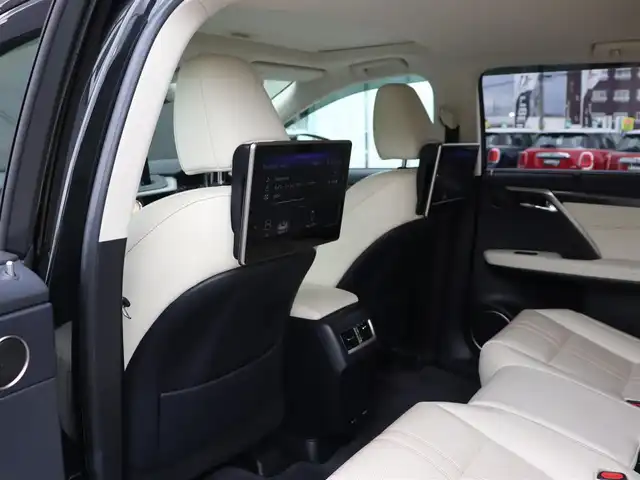 レクサス ＲＸ 450hL 長野県 2021(令3)年 3.5万km グラファイトブラックガラスフレーク ワンオーナー/サンルーフ/純正ナビ/（AF/FM/CD/DVD/SD/サウンドライブラリ/Bluetooth/フルセグTV）/衝突軽減/横滑り防止/レーンキープ/オートホールド/クルーズコントロール追従あり/ヘッドアップディスプレイ/オートライト/オートマチックハイビーム/フォグランプ/パワーバックドア/ハンドルヒーター/パドルシフト/ハンズフリー/シートメモリー/パワーシート（運転席/助手席）/ヒートシーター（運転席/助手席）/クーラーシート（運転席/助手席）/アラウンドビューバックモニター/後部座席モニター×2/ドライブレコーダー（前後）/ビルドインETC/純正フロアマット/純正アルミホイール/プッシュスタート/LEDライト/ルーフレール/保証書/取扱説明書