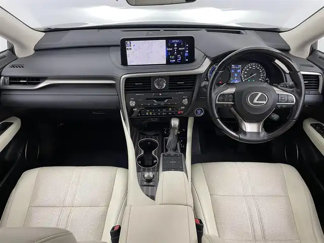 レクサス ＲＸ 450hL 埼玉県 2021(令3)年 3.5万km グラファイトブラックガラスフレーク サンルーフ/純正ナビ/（AF/FM/CD/DVD/SD/サウンドライブラリ/Bluetooth/フルセグTV）/衝突軽減/横滑り防止/レーンキープ/オートホールド/クルーズコントロール追従あり/ヘッドアップディスプレイ/オートライト/オートマチックハイビーム/フォグランプ/パワーバックドア/ハンドルヒーター/パドルシフト/ハンズフリー/シートメモリー/パワーシート/ヒートシーター/ベンチレーション/アラウンドビューバックモニター/後部座席モニター×2/ドライブレコーダー（前後）/ビルドインETC/純正フロアマット/純正アルミホイール/プッシュスタート/LEDライト/ルーフレール/保証書/取扱説明書