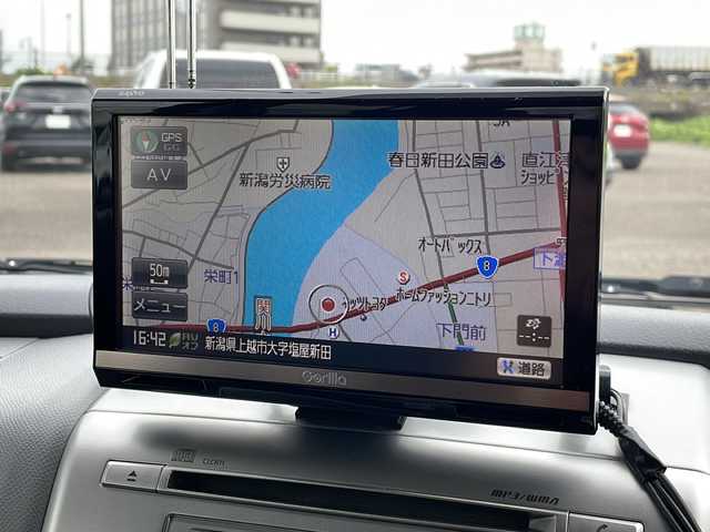 スズキ ワゴンＲ FX－LTDⅡ 新潟県 2009(平21)年 2万km ブルーイッシュブラックパール3 4WD/社外ポータブルナビ/CD/フルセグテレビ/ベンチシート/運転席シートヒーター/ミラーヒーター/スマートキー/プッシュスタート/純正14インチアルミホイール