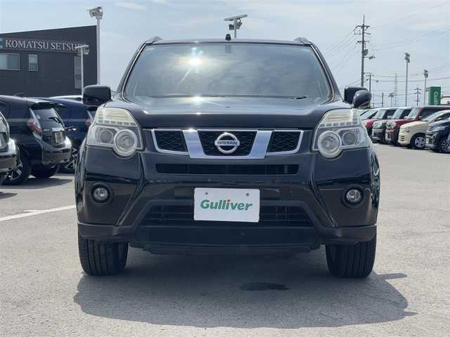 日産 エクストレイル 20Xtt 徳島県 2013(平25)年 10.9万km ダイヤモンドブラック 7型メモリナビ　NX615 /　AM/FM/Bluetooth/フルセグTV/SD/DISC/USB/フォグライト/ヒッチメンバー/クルーズコントロール/バックカメラ/ETC/スマートキー/純正18インチアルミホイール/オートライト/全席シートヒーター/ダウンヒルアシストコントロール/取扱説明書