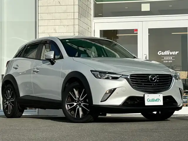 マツダ ＣＸ－３ XD ツーリング 兵庫県 2015(平27)年 5.2万km セラミックM 純正SDナビ/追従有クルーズコントロール/バックカメラ/押しBluetooth接続/USB入力端子/純正フロアマット/純正アルミホイール/スイッチスタート/LEDヘッドライト/フルセグTV/ETC/レーンキープアシスト/ハーフレザー