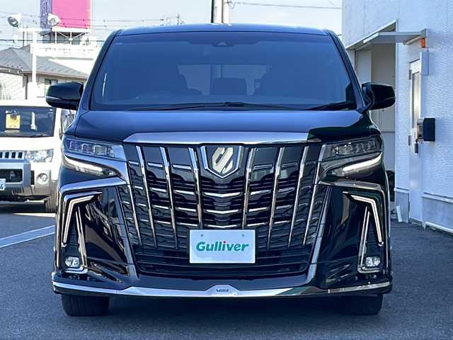 トヨタ アルファード S タイプゴールドⅡ 岐阜県 2022(令4)年 1.9万km ブラック 禁煙車/モデリスタ /純正9型ナビ/AM/FM/CD/DVD/BT/Miracast/フルセグTV/バックカメラ/プリクラッシュセーフティ/両側パワースライドドア/クリアランスソナー /LTA/PKSB/RSA/パワーバックドア /レーダークルーズコントロール/オートライト/オートハイビーム/LEDヘッドライト/LEDフォグランプ/電子パーキングブレーキ/ブレーキホールド/AC100V/オットマン