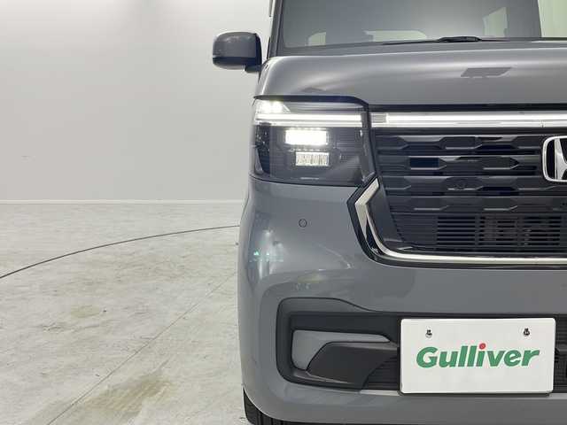 ホンダ Ｎ ＢＯＸ カスタム ターボ コーディネートS 茨城県 2023(令5)年 2.4万km グレー 衝突軽減ブレーキ　純正９型ナビ　バックカメラ　ビルトインＥＴＣ２．０　両側電動スライドドア　クルコン　シートヒーター　スマートキー　純正ドラレコ　ＵＳＢ充電端子　純正フロントサンシェイド　禁煙車