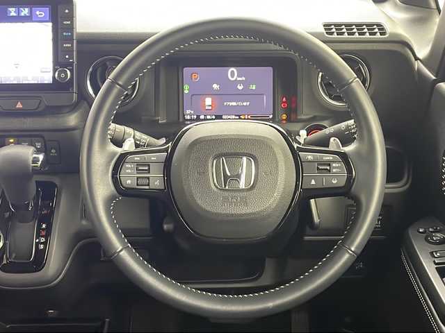 ホンダ Ｎ ＢＯＸ カスタム ターボ コーディネートS 茨城県 2023(令5)年 2.4万km グレー 衝突軽減ブレーキ　純正９型ナビ　バックカメラ　ビルトインＥＴＣ２．０　両側電動スライドドア　クルコン　シートヒーター　スマートキー　純正ドラレコ　ＵＳＢ充電端子　純正フロントサンシェイド　禁煙車