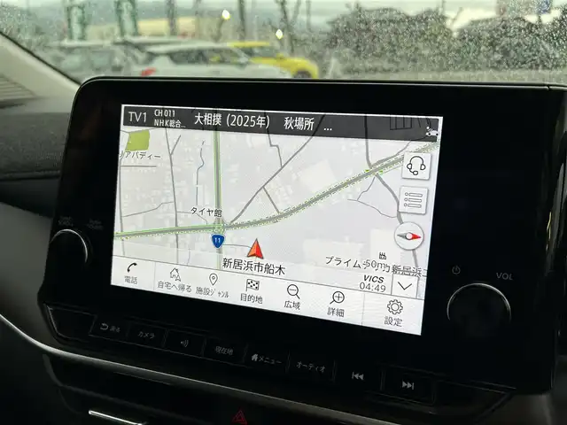 日産 オーラ G レザーエディション 愛媛県 2022(令4)年 1.9万km ガーネットレッド/スーパーブラック 2トーン 純正9型NissanConnectナビ/BOSEパーソナルプラスサウンドシステム/全周囲カメラ/プロパイロット/純正ドライブレコーダー/インテリジェントルームミラー/ブラインドスポットモニター/ワイヤレス充電/クリアランスソナー/電動パーキングブレーキ/AutoHold/電格ミラー/ステアリングリモコン/ISOFIX/現状サマー(純正AW)(205/50/R17)/BRIDGESTONE TURANZA T005A