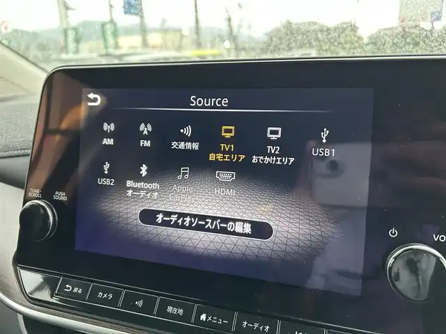 日産 オーラ G レザーエディション 愛媛県 2022(令4)年 1.9万km ガーネットレッド/スーパーブラック 2トーン 純正9型NissanConnectナビ/BOSEパーソナルプラスサウンドシステム/全周囲カメラ/プロパイロット/純正ドライブレコーダー/インテリジェントルームミラー/ブラインドスポットモニター/ワイヤレス充電/クリアランスソナー/電動パーキングブレーキ/AutoHold/電格ミラー/ステアリングリモコン/ISOFIX/現状サマー(純正AW)(205/50/R17)/BRIDGESTONE TURANZA T005A