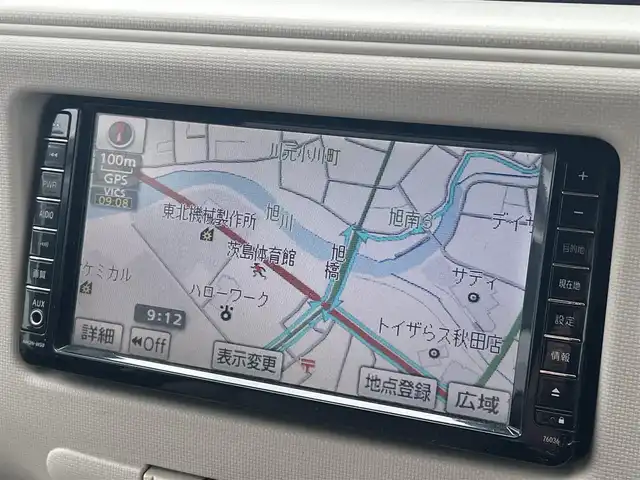 ダイハツ ミラ ココア X 秋田県 2016(平28)年 11.1万km パールホワイトⅢ ４WD/社外HDDナビ（DVD/CD/AM/FM）/ワンセグ（走行中視聴可能）/スマートキー/アイドリングストップ/ETC/純正フロアマット/純正ドアバイザー/オートエアコン/パワーステアリング/パワーウィンドウ/ヘッドライトレベライザー/盗難防止装置/寒冷地仕様/電動格納ミラー/保証書/取扱説明書/記録簿