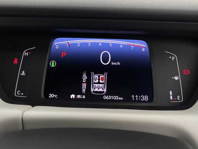 ホンダ フィット ホーム 新潟県 2021(令3)年 6.4万km プレミアムクリスタルレッドM ワンオーナー/4WD/スマートキー/スペアキー1本/9インチナビ　型式VXU-205FTi/ドライブレコーダー前後/フルセグ/CD/DVD/USB/バックカメラ/ハーフレザー/コーナーセンサー/ホンダセンシング/新車時保証書/取扱説明書