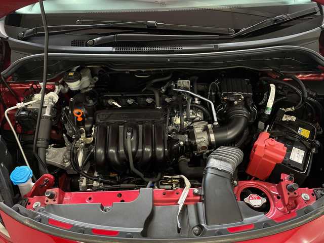 ホンダ フィット ホーム 新潟県 2021(令3)年 6.4万km プレミアムクリスタルレッドM ワンオーナー/4WD/スマートキー/スペアキー1本/9インチナビ　型式VXU-205FTi/ドライブレコーダー前後/フルセグ/CD/DVD/USB/バックカメラ/ハーフレザー/コーナーセンサー/ホンダセンシング/新車時保証書/取扱説明書