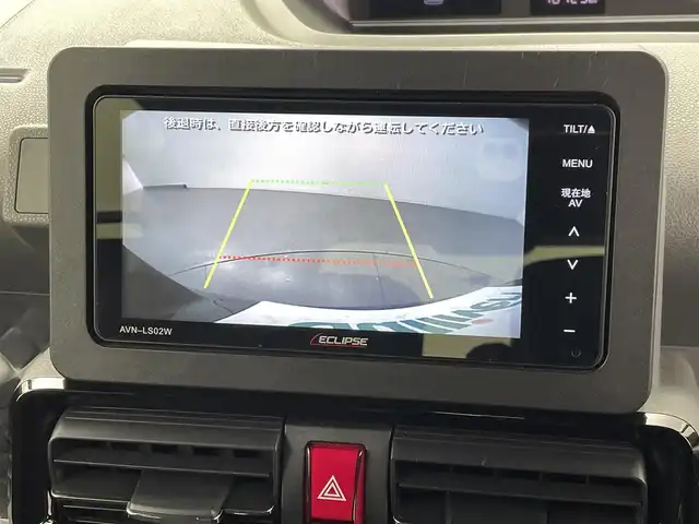 ダイハツ タント カスタム RS 熊本県 2019(令1)年 4.9万km パールブラック 禁煙車/社外前後ドライブレコーダー/両側パワースライドドア/ECLIPSESDナビ（AVN-LS02W）/フルセグTV・CD・DVD・USBBluetooth・SD/バックカメラ/ビルトインETC/アイドリングストップ/衝突軽減ブレーキ/横滑り防止/パーキングアシスト/前席シートヒーター/前後クリアランスソナー/サンシェード/ハーフレザーシート/純正フロアマット/純正１５インチAW/オートライト/LEDヘッドライト/フォグランプ/スマートキー/プッシュスタート/スペアキー1本/保証書/取扱説明書