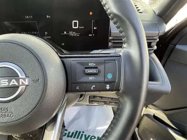 日産 セレナ e－パワー X 福岡県 2023(令5)年 1.8万km ダイヤモンドブラック 社外SDナビ(フルセグTV/BT/AM/FM)/バックカメラ/プロパイロット/エマージェンシーブレーキ/コーナーセンサー/ブラインドスポットモニター/片側パワスラ/ビルトインETC/USBポート/純正LEDヘッドライト/純正フロアマット/オートハイビーム/スマートキー/プッシュスタート