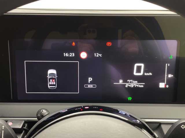 日産 ノート S 新潟県 2021(令3)年 2.5万km スーパーブラック エマージェンシーブレーキ/車線逸脱警報/防止支援/ブラインドスポットモニター/速度標識表示/標識検知支援/前後コーナーセンサー（移動物検知）/純正9インチナビ/フルセグTV/Bluetooth/アラウンドビューモニター/デジタルインナーミラー/オートライト/オートハイビーム/LEDヘッドライト/プッシュスタート/電動格納ミラー/ウィンカーミラー/ステアリングスイッチ/純正フロアマット/純正ドアバイザー