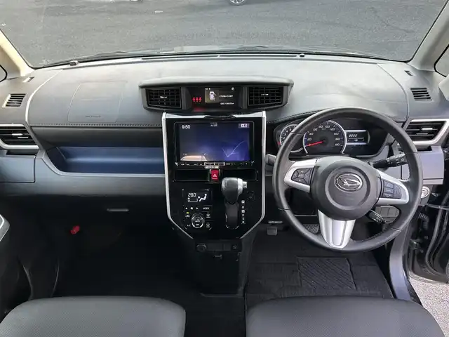 ダイハツ トール カスタムG SAⅡ 長崎県 2017(平29)年 15.7万km ブラックマイカメタリック ワンオーナー/アルパインナビ(BT/フルセグTV/DVD/CD/FM)/両側パワースライド/全方位カメラ/スマートアシスト/ETC/クルーズコントロール/ステアリングスイッチ/ドライブレコーダー