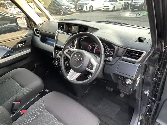 ダイハツ トール カスタムG SAⅡ 長崎県 2017(平29)年 15.7万km ブラックマイカメタリック ワンオーナー/アルパインナビ(BT/フルセグTV/DVD/CD/FM)/両側パワースライド/全方位カメラ/スマートアシスト/ETC/クルーズコントロール/ステアリングスイッチ/ドライブレコーダー