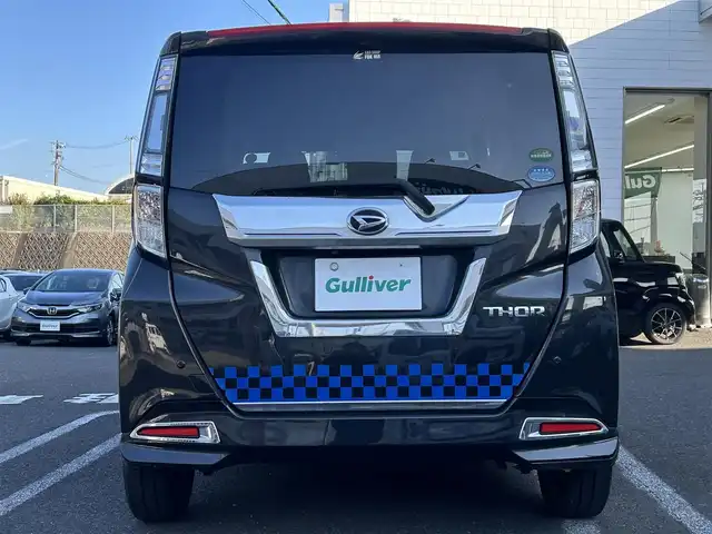 ダイハツ トール カスタムG SAⅡ 長崎県 2017(平29)年 15.7万km ブラックマイカメタリック ワンオーナー/アルパインナビ(BT/フルセグTV/DVD/CD/FM)/両側パワースライド/全方位カメラ/スマートアシスト/ETC/クルーズコントロール/ステアリングスイッチ/ドライブレコーダー