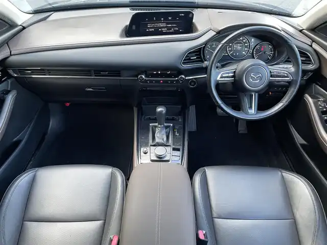 マツダ ＣＸ－３０ XD Lパッケージ 滋賀県 2020(令2)年 4.2万km ディープクリスタルブルーマイカ 純正ナビ/CD/DVD/USB/Bluetooth/HDMI/AppleCarPlay/AndroidAuto/フルセグテレビ/全方位カメラ/BOSEプレミアムサウンド/スマートブレーキサポート/レーダークルーズコントロール/パーキングセンサー/レーンキープアシスト/ブラインドスポットモニタリング/クルージングトラフィックサポート/パワーバックドア/アダプティブLEDヘッドライト/黒レザーシート/パワーシート/シートヒーター/ステアリングヒーター/ドライブレコーダー/ヘッドアップディスプレイ/パドルシフト/プッシュスタート/スマートキー