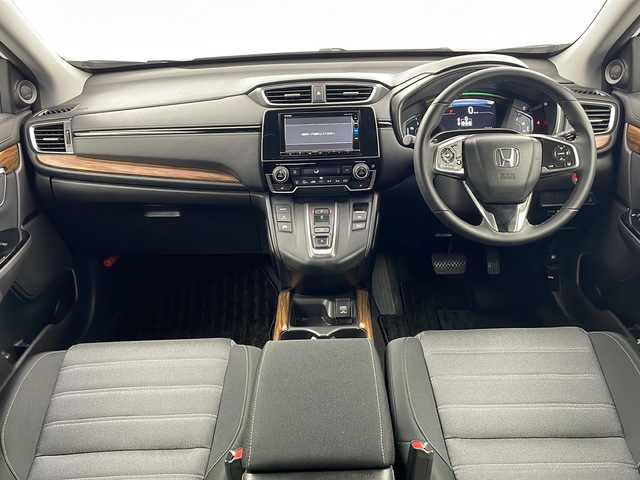ホンダ ＣＲ－Ｖ ハイブリッド EX 栃木県 2019(平31)年 0.5万km プラチナホワイトパール ワンオーナー/純正SDナビ/ホンダセンシング/・衝突軽減ブレーキ/・レーンキープアシスト/・ブラインドスポットモニター/・レーダークルーズコントロール/・路線逸脱抑制制御/・先行車発進お知らせ/・オートハイビーム/バックカメラ/ETC2.0/前側ドライブレコーダー/前席シートヒーター/D席パワーシート/電動パーキング/パドルシフト/純正18インチアルミホイール/保証書/取扱説明書