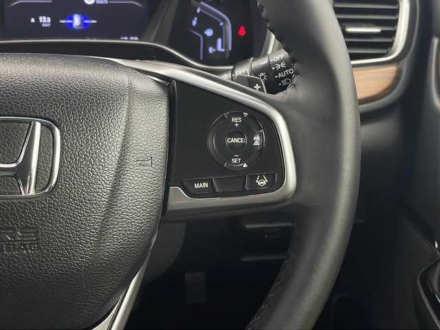 ホンダ ＣＲ－Ｖ ハイブリッド EX 栃木県 2019(平31)年 0.5万km プラチナホワイトパール ワンオーナー/純正SDナビ/ホンダセンシング/・衝突軽減ブレーキ/・レーンキープアシスト/・ブラインドスポットモニター/・レーダークルーズコントロール/・路線逸脱抑制制御/・先行車発進お知らせ/・オートハイビーム/バックカメラ/ETC2.0/前側ドライブレコーダー/前席シートヒーター/D席パワーシート/電動パーキング/パドルシフト/純正18インチアルミホイール/保証書/取扱説明書