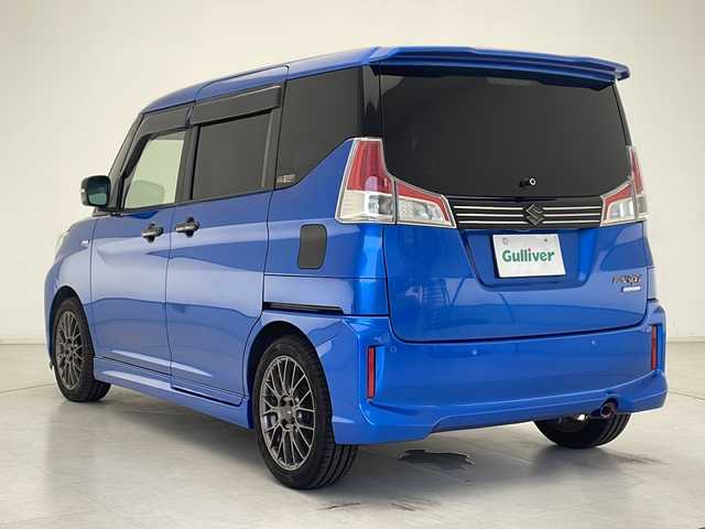 スズキ ソリオ バンディット HV MV 千葉県 2020(令2)年 6.3万km スピーディーブルーM 社外マフラー/純正カスタムペダル/社外デジタルインナーミラー/衝突軽減ブレーキ　/レーンキープアシスト　/コーナーセンサー　/レーダークルーズコントロール　/後コーナーセンサー/アイドリングストップ/片側パワースライドドア/純正ビルトインＥＴＣ　/純正ＳＤナビ　/　DVD/CD/BT/FM/AM/フルセグTV/パドルシフト　/社外ドライブレコーダー前後/運転席シートヒーター/LEDヘッドライト/オートライト/社外フロアマット/ドアバイザー
