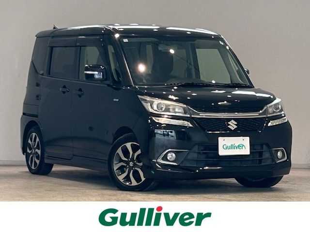 スズキ ソリオ バンディット HV MV Dカメラ ブレーキS 宮城県 2018(平30)年 7.5万km ミネラルグレーM スズキセーフティサポート/・デュアルセンサーブレーキ/・発進お知らせ機能/・標識認識機能/・車線維持支援機能/・車線逸脱抑制機能/・車線逸脱警報機能/・ふらつき警告機能/SDナビ/アダプティブクルーズコントロール/シートヒーター/ETC/プッシュスタート/LEDヘッドライト/オートライト/純正アルミホイール/純正フロアマット/レザーシートカバー/アイドリングストップ/盗難防止装置/横滑り防止装置