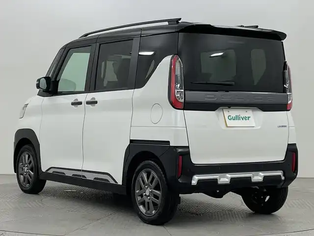 三菱 デリカミニ T プレミアム 新潟県 2025(令7)年 0.1万km未満 アメジストブラック/シルキーホワイト ４WD/登録未使用車/禁煙車/マイパイロット/純正9インチディスプレイオーディオ/　　AM/FM/BT/USB/applecarplay/androidauto/アラウンドビューモニター/両側パワースライドドア/ハンズフリー オートスライドドア/レーダークルーズコントロール/LEDオートライト/ハーフレザーシート/前席シートヒーター/純正15インチアルミホイール付/アイドリングストップ/ステアリングスイッチ/パドルシフト/ステアリングヒーター/電動パーキングブレーキ/オートブレーキホールド/ダウンヒルアシストコントロール/サーキュレーター/リアサンシェード/リアパーソナルデーブル/スペアキー/スマートキー