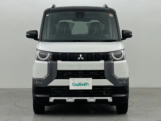 三菱 デリカミニ T プレミアム 新潟県 2025(令7)年 0.1万km未満 アメジストブラック/シルキーホワイト ４WD/登録未使用車/禁煙車/マイパイロット/純正9インチディスプレイオーディオ/　　AM/FM/BT/USB/applecarplay/androidauto/アラウンドビューモニター/両側パワースライドドア/ハンズフリー オートスライドドア/レーダークルーズコントロール/LEDオートライト/ハーフレザーシート/前席シートヒーター/純正15インチアルミホイール付/アイドリングストップ/ステアリングスイッチ/パドルシフト/ステアリングヒーター/電動パーキングブレーキ/オートブレーキホールド/ダウンヒルアシストコントロール/サーキュレーター/リアサンシェード/リアパーソナルデーブル/スペアキー/スマートキー