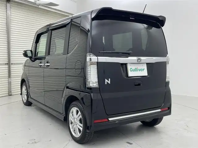 ホンダ Ｎ ＢＯＸ カスタム G Lパッケージ 茨城県 2012(平24)年 10.5万km クリスタルブラックパール 社外SDナビ（KENWOOD）/ワンセグテレビ/DISC/USB/SD/DVD/前後ドライブレコーダー/社外フロアマット/スマートキー/アイドリングストップ/ABS/横滑り防止機能/オートライト/パワーステアリング/パワーウィンドウ