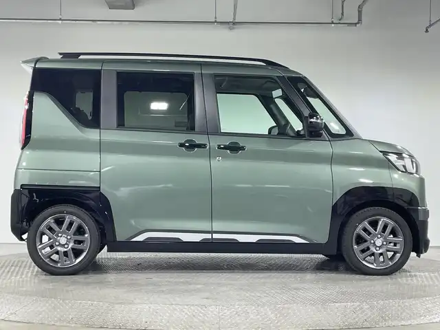 三菱 デリカミニ T プレミアム 神奈川県 2025(令7)年 0.1千km 緑Ⅱ 届出済未使用車/ターボ/サイドデカール/ルーフレール/2トーンカラー/純正9型ディスプレイオーディオ【DA22JM】/Androidauto　Applecarplay　AUX　USB　Bluetooth　IPOD/マルチアラウンドビューモニター/両側電動スライドドア【サンシェード】/デジタルルームミラー/e-アシスト/マイパイロット/衝突被害軽減ブレーキ/踏み間違い防止アシスト/車線逸脱警報システム/車線逸脱防止支援機能/前方衝突予測警報/標識認識機能/先行車発進通知/オートマチックハイビーム/ふらつき警報/レーダークルーズコントロール/車線維持支援機構/前後ソナー/アイドリングストップ/ハーフレザーシート/前席シートヒーター/革巻きステアリング/パドルシフト/ステアリングヒーター/ダウンヒルアシストコントロール/プラズマクラスター付リアサーキュレーター/電動パーキングブレーキ/AVH/プッシュスタート/スマートキー/LEDヘッド/フォグランプ/オートライト/純正リアスポイラー/純正15インチアルミホイール/取説　保証書　スペアキー