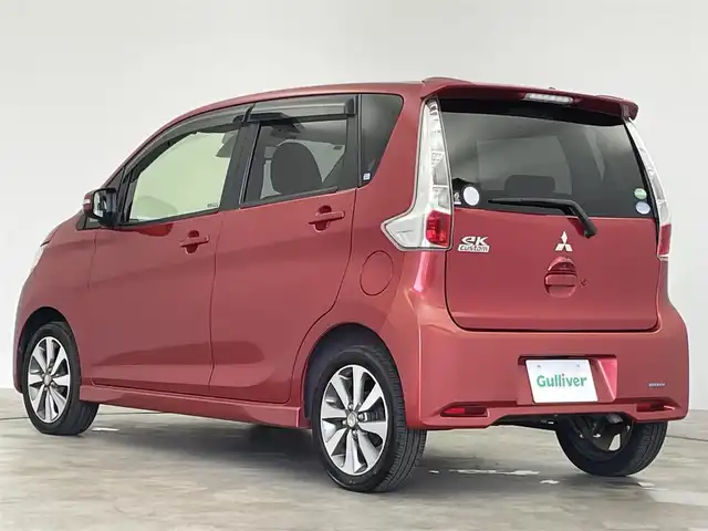三菱 ｅＫカスタム T e－アシスト 群馬県 2014(平26)年 9.2万km ワイン 禁煙車　ナビ　Bluetooth　フルセグ　バックカメラ　衝突軽減システム　ETC　ドライブレコダー　オートライト　横滑り防止装置　純正フロアマット　スマートキー　プッシュスタート　電動格納ミラー　