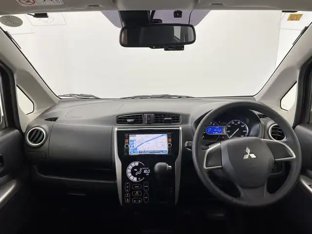 三菱 ｅＫカスタム T e－アシスト 群馬県 2014(平26)年 9.2万km ワイン 禁煙車　ナビ　Bluetooth　フルセグ　バックカメラ　衝突軽減システム　ETC　ドライブレコダー　オートライト　横滑り防止装置　純正フロアマット　スマートキー　プッシュスタート　電動格納ミラー　