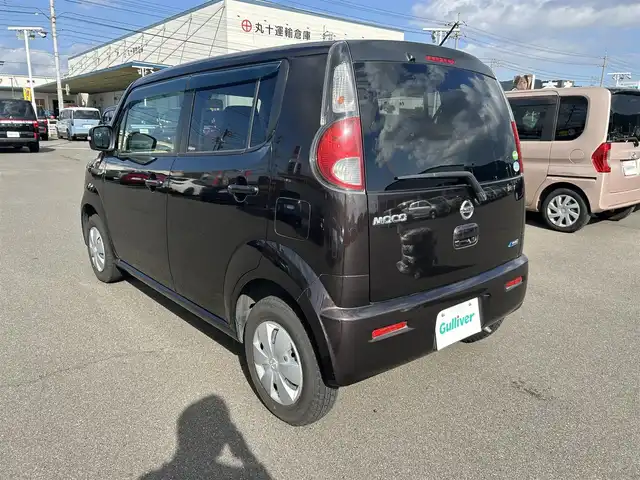 日産 モコ Xアイドリングストップ 岡山県 2012(平24)年 6.6万km アーバンブラウン 登録時走行距離　66232km/社外ナビ（AVIC-T05）/純正オーディオ/ETC/バックカメラ/オートライト/ヘッドライトレベライザー/プッシュスタート/スマートキー/アイドリングストップ/純正ホイールカバー/社外13インチAW積込/電動格納ミラー/純正フロアマット/リアプライバシーガラス/横滑防止装置/盗難防止装置