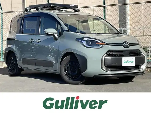 トヨタ シエンタ Z 東京都 2023(令5)年 1.8万km アーバンカーキ 純正10.5型ナビ/バックカメラ/両側電動スライドドア/ETC/フルセグTV/Bluetooth/CD/DVD/innoルーフキャリア/ドライブレコーダー/スマートキー/純正バイザー/社外マット/ブラインドスポットモニター/衝突軽減装置/車線逸脱警報装置/横滑り防止装置