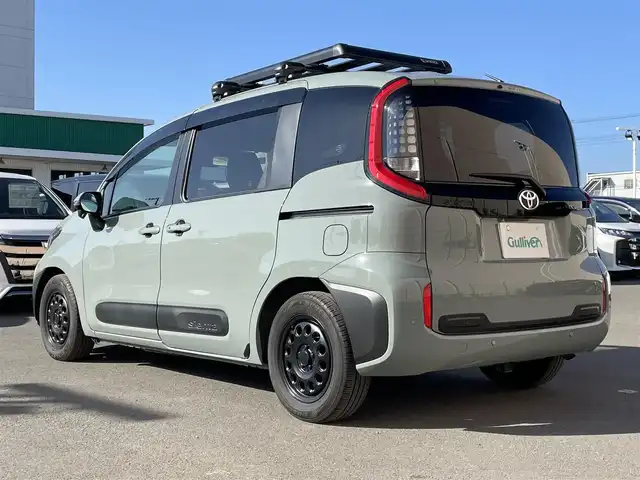 トヨタ シエンタ Z 東京都 2023(令5)年 1.8万km アーバンカーキ 純正10.5型ナビ/バックカメラ/両側電動スライドドア/ETC/フルセグTV/Bluetooth/CD/DVD/innoルーフキャリア/ドライブレコーダー/スマートキー/純正バイザー/社外マット/ブラインドスポットモニター/衝突軽減装置/車線逸脱警報装置/横滑り防止装置