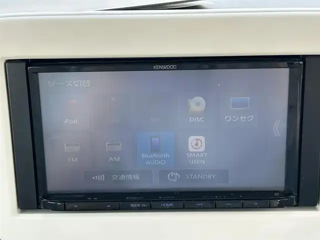 スズキ ラパン G 岡山県 2021(令3)年 6万km シフォンアイボリーM 登録時走行距離60061km/ワンオーナー/社外ナビ/フルセグTV/(AM.FM.TV.CD.DVD.BT)/バックカメラ/衝突軽減ブレーキ/レーンキープアシスト/横滑り防止装置/盗難防止装置/アイドリングストップ/コーナーセンサー/シートヒーター(D席)/純正フロアマット/プッシュスタート/オートライト/USB入力端子