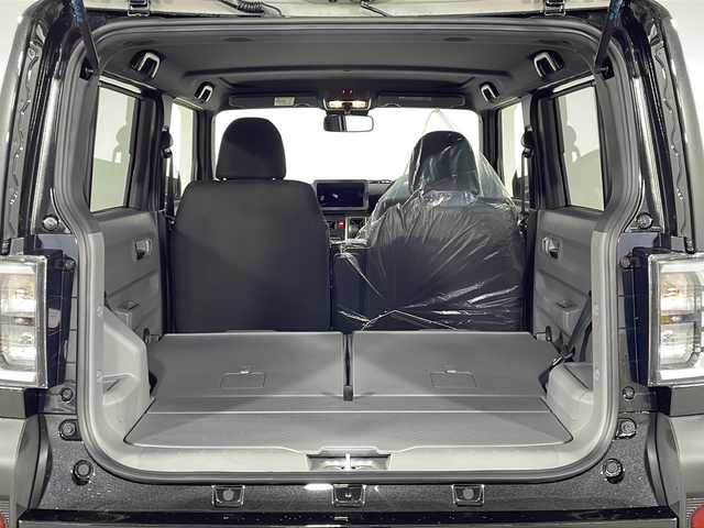 ダイハツ タフト G ダーククロムベンチャー 神奈川県 2025(令7)年 0.1千km ブラックマイカメタリック 届出済未使用車/ガラスルーフ/純正オプション15インチAW/前席シートヒーター/アダプティブクルーズコントロール/衝突軽減ブレーキ/レーンキープアシスト/前後コーナーセンサー/LEDヘッドライト/オートライト/オートハイビーム/アイドリングストップ/電動パーキングブレーキ/オートブレーキホールド/プッシュスタート/スマートキー×２