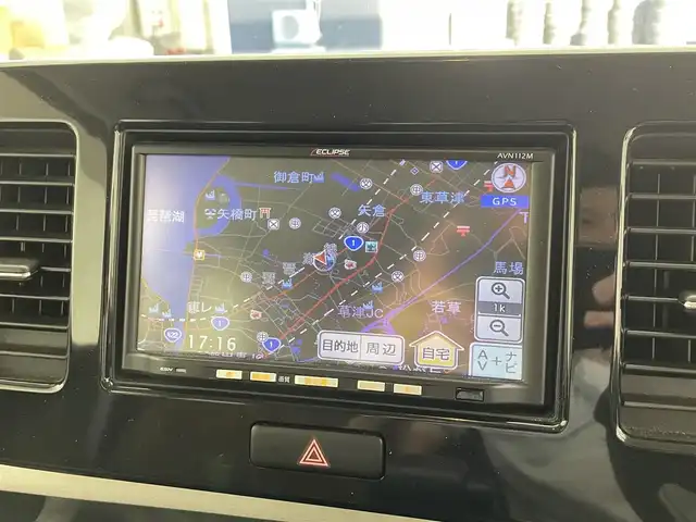 日産 モコ S 滋賀県 2013(平25)年 8.6万km アーバンブラウン 禁煙車/社外７型ナビ（ＣＤ／ワンセグ）/バックモニター/電動格納ミラー/パワーウィンドウ/アイドリングストップ/プッシュスタート