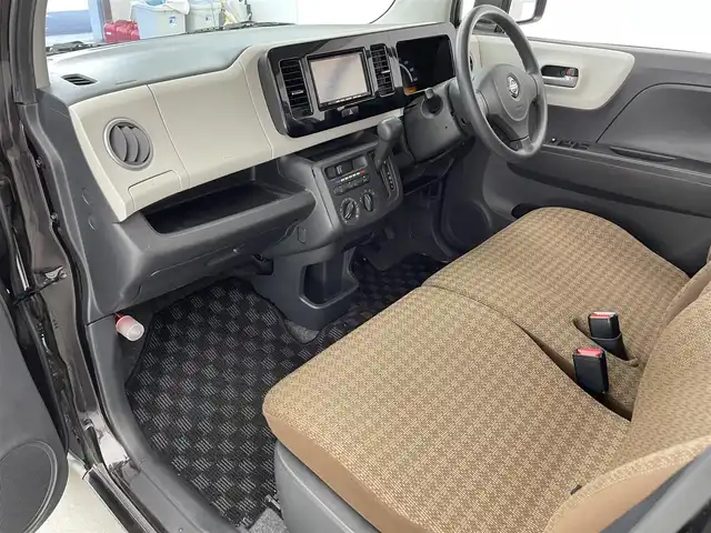 日産 モコ S 滋賀県 2013(平25)年 8.6万km アーバンブラウン 禁煙車/社外７型ナビ（ＣＤ／ワンセグ）/バックモニター/電動格納ミラー/パワーウィンドウ/アイドリングストップ/プッシュスタート